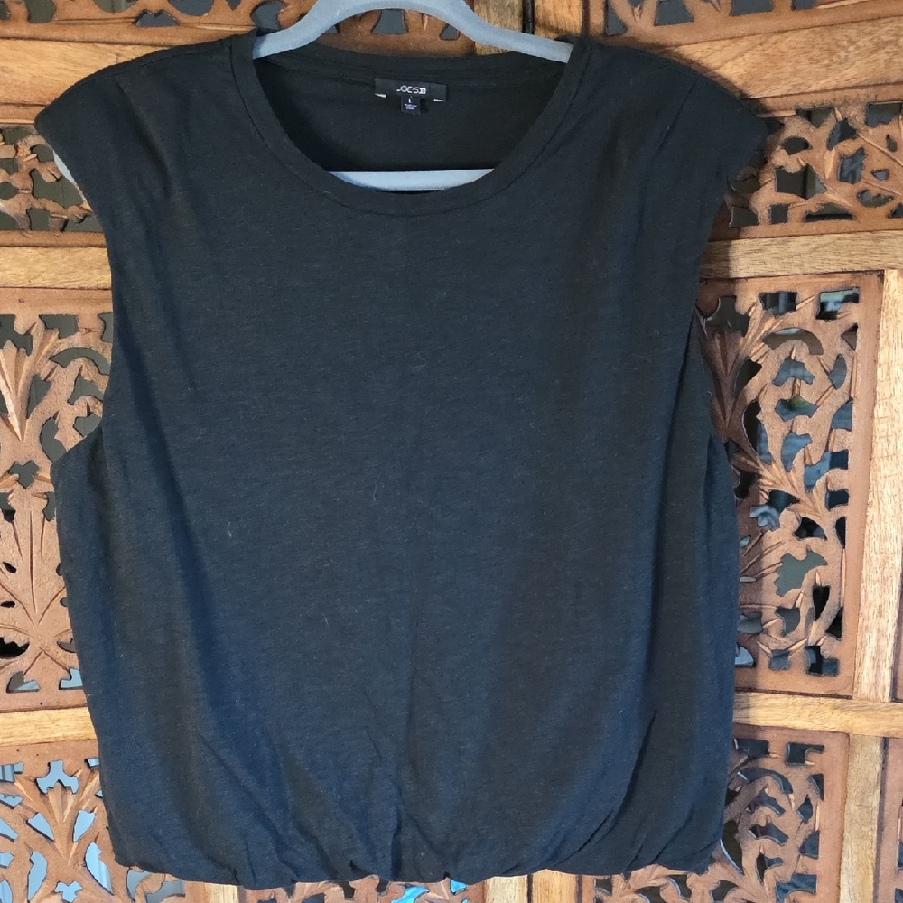Joe's Jeans Black Muscle Tee
